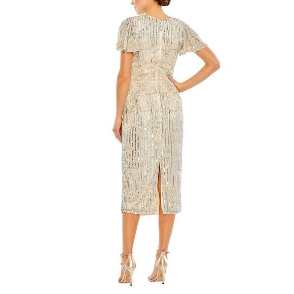 Mac Duggal Womens  Sheath Dress - Picture 2 of 3